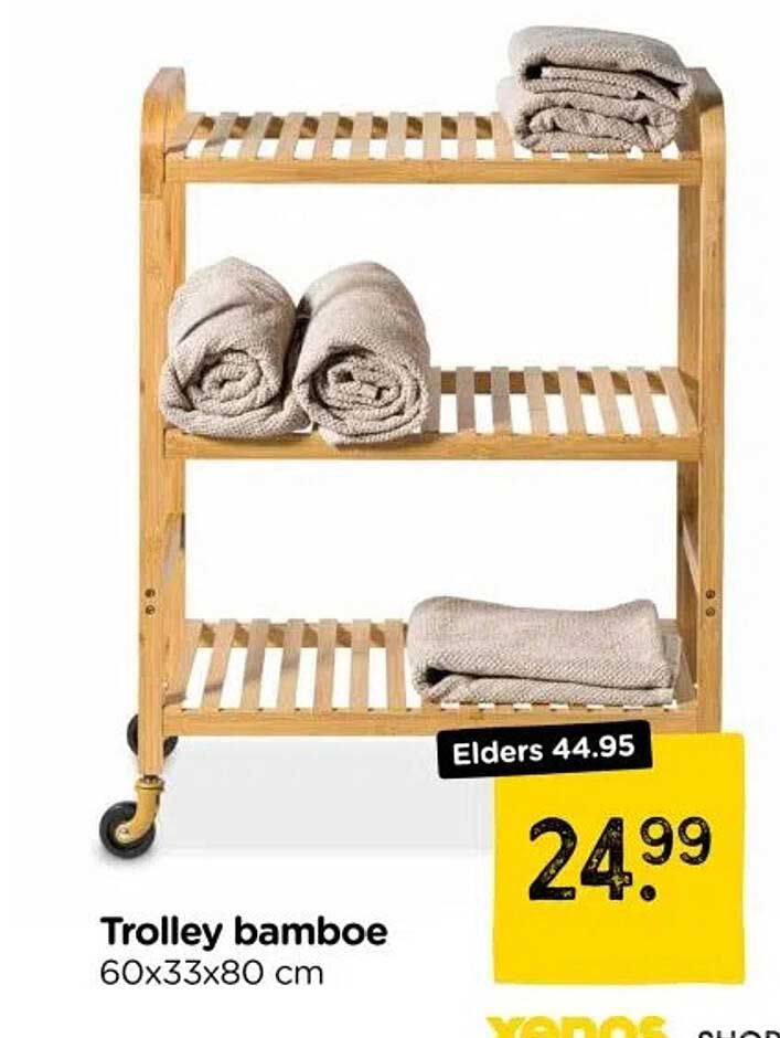 Trolley bamboe