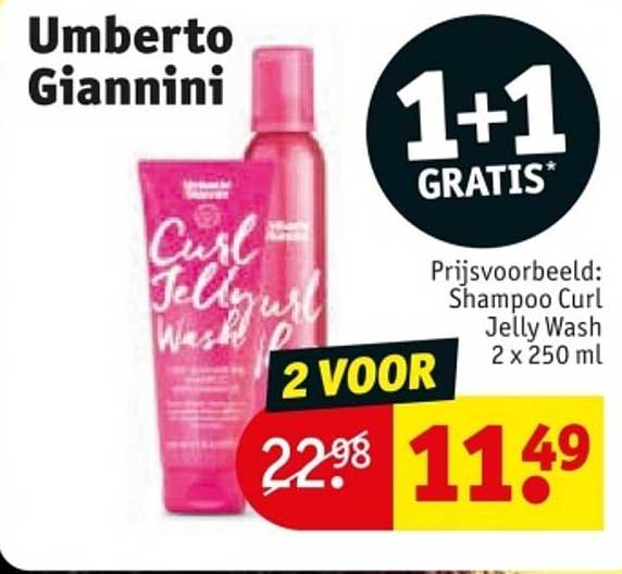 Umberto Giannini Curl Jelly Wash 2 x 250 ml