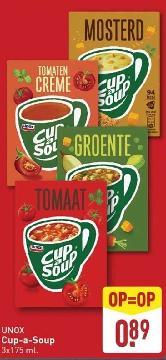 UNOX Cup-a-Soup 3x175 ml.