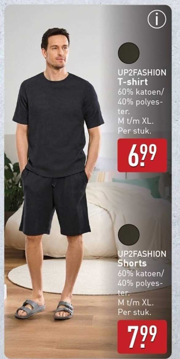 UP2FASHION T-shirt en Shorts