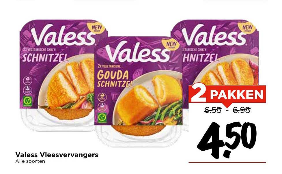 Valess Vleesvervangers Alle soorten
