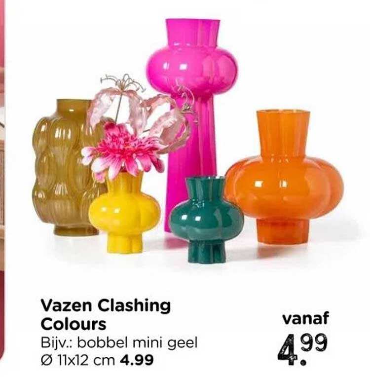 Vazen Clashing Colours