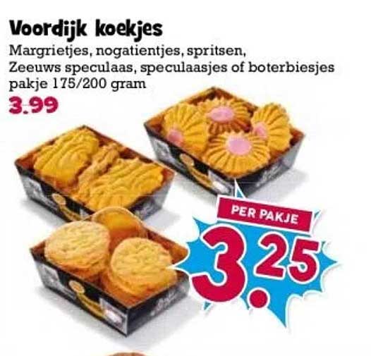 Voordijk koekjes