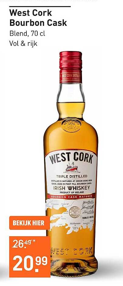 West Cork Bourbon Cask