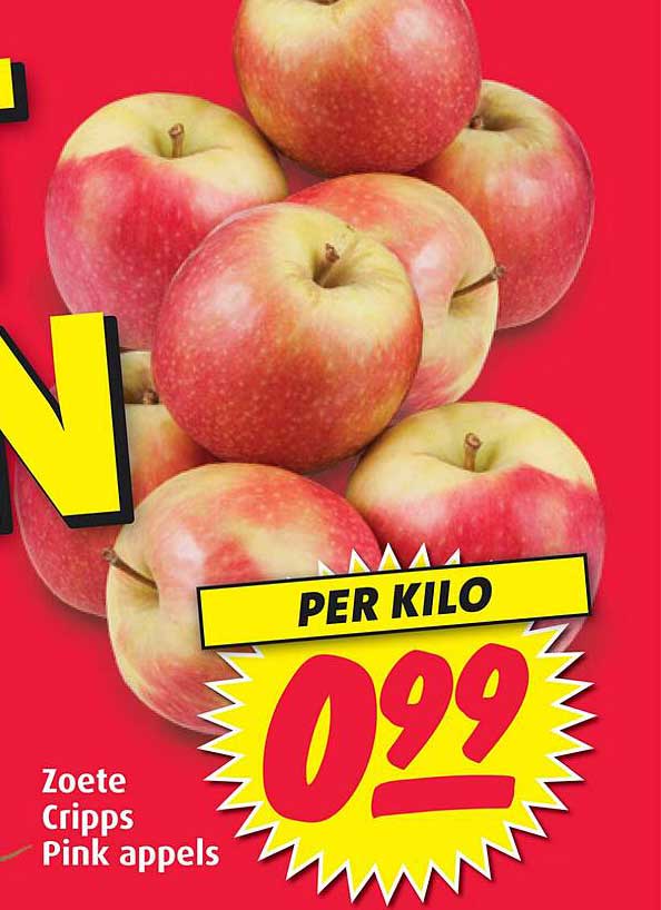 Zoete Cripps Pink appels