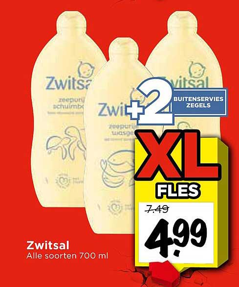 Zwitsal Zeeppuur Schuim 700 ml