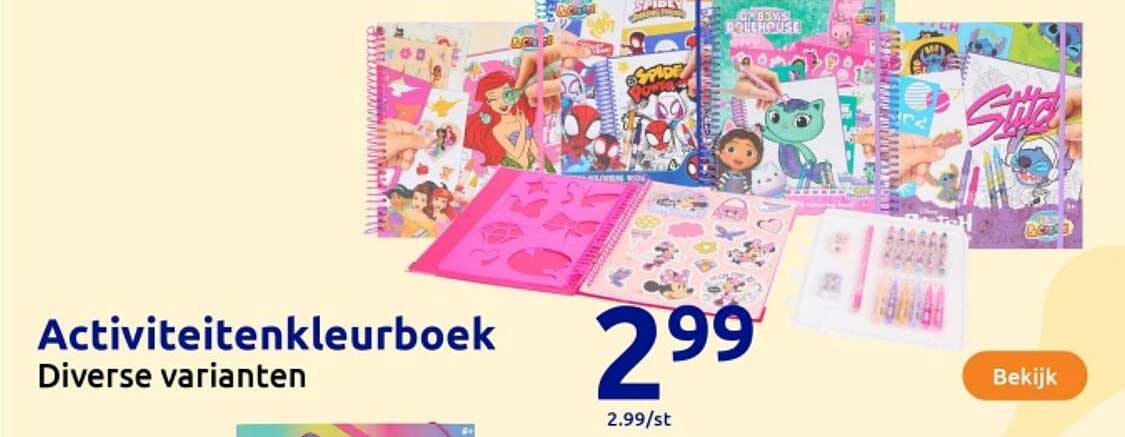 Activiteitenkleurboek