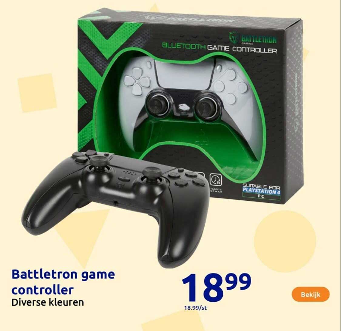 Battlettron game controller
