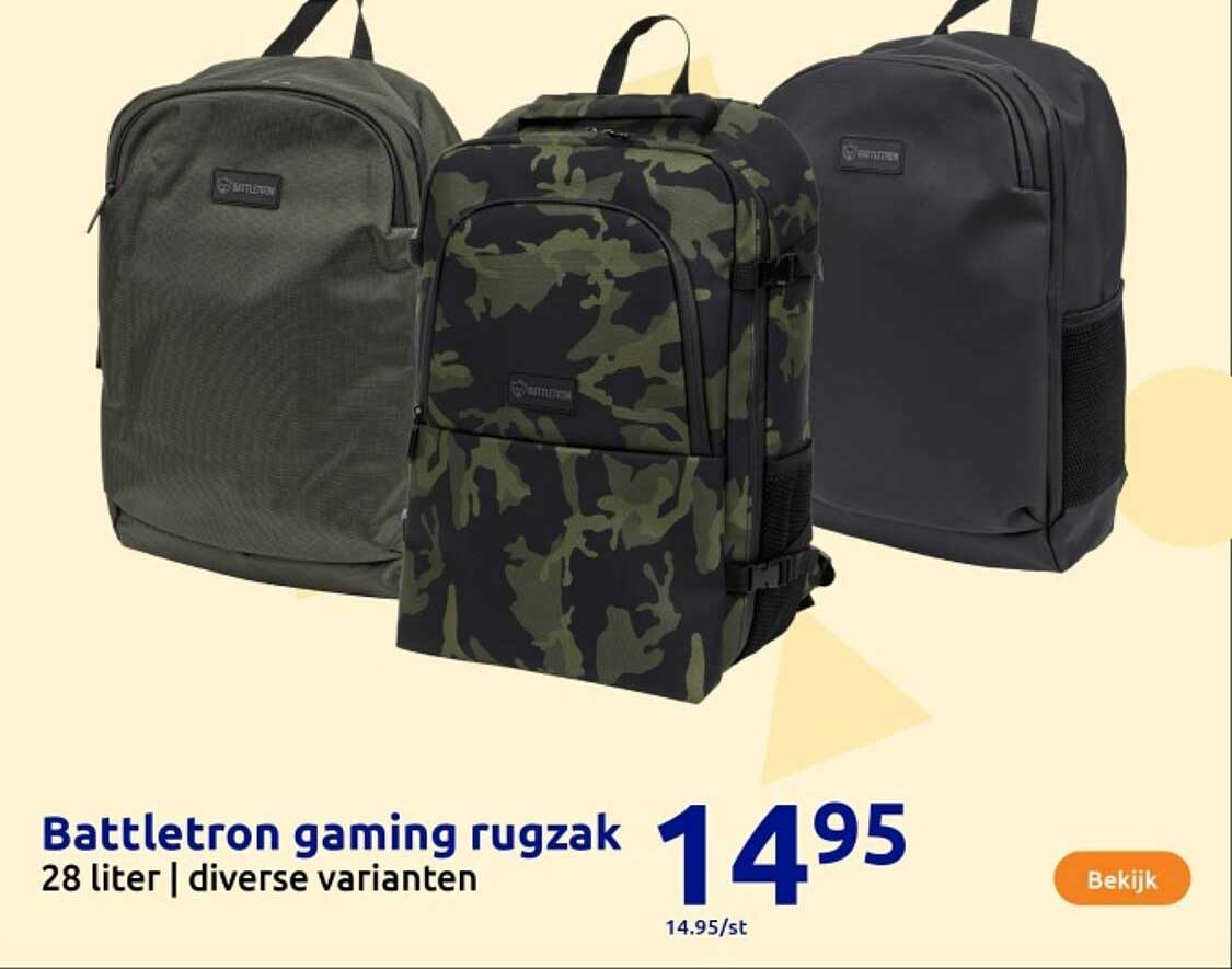 Battlettron gaming rugzak