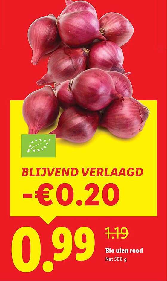 Bio uien rood
