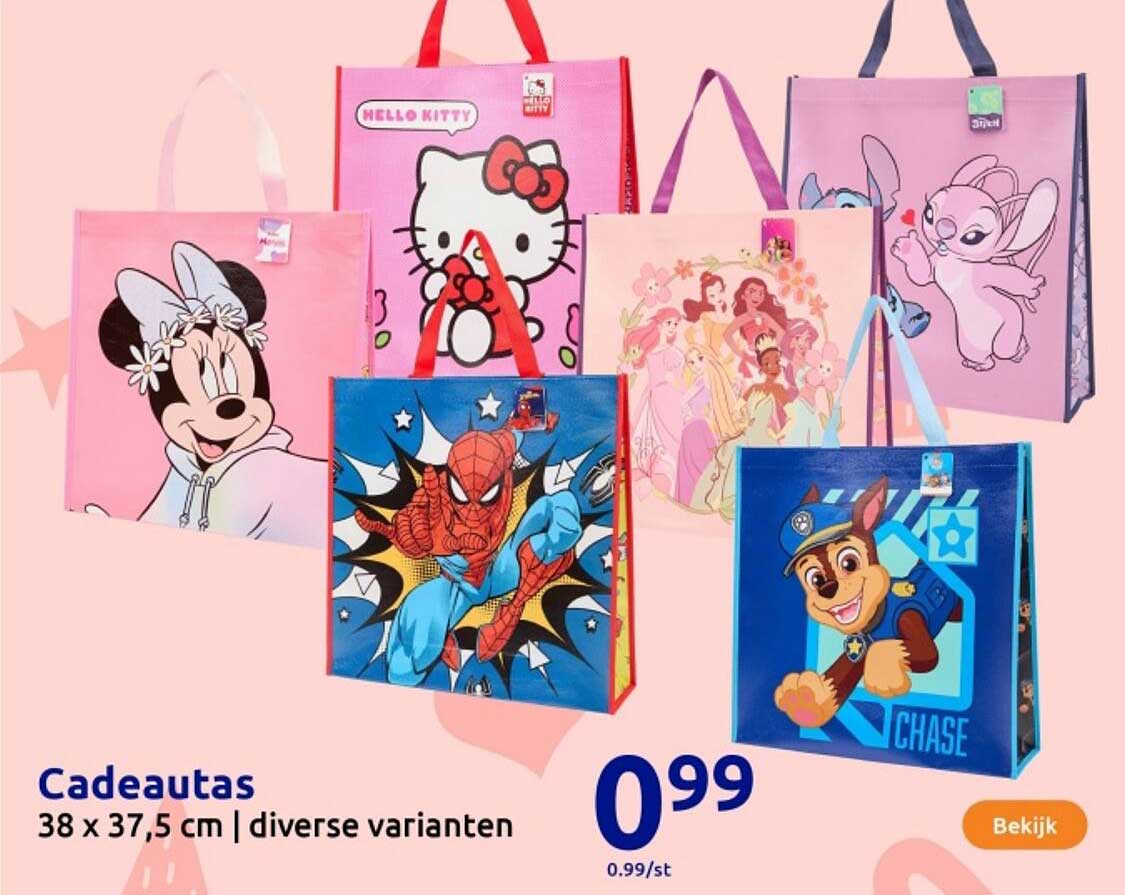 Cadeautas 38 x 37,5 cm | diverse varianten