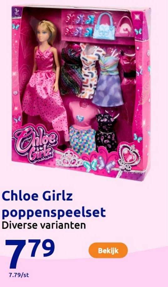 Chloe Girlz poppenspeelset