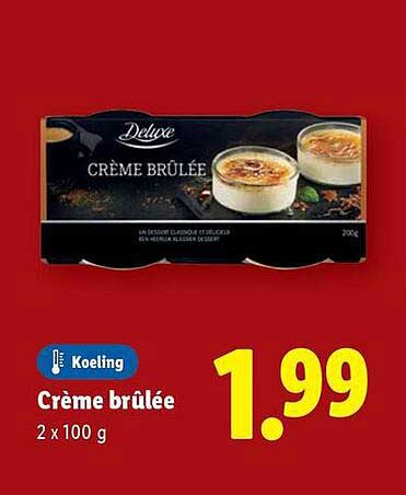 Crème brûlée