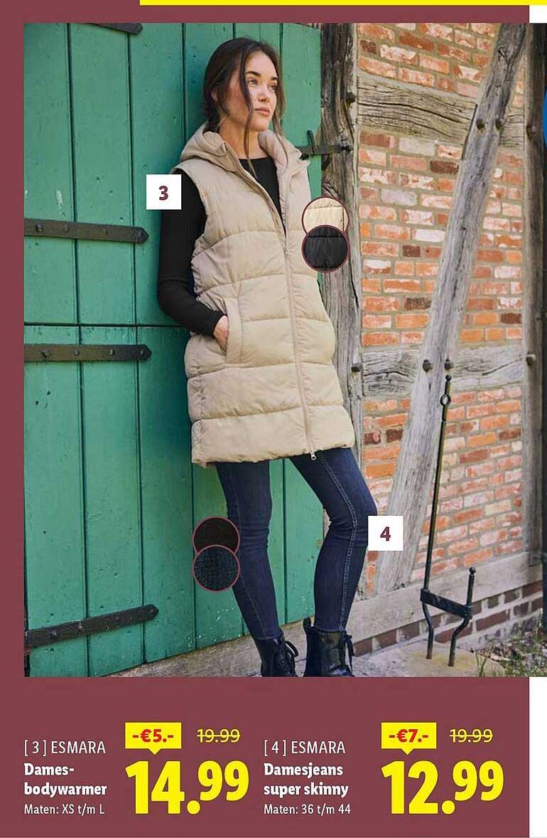 Dames-bodywarmer