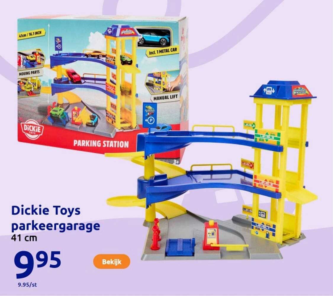 Dickie Toys parkeergarage 41 cm