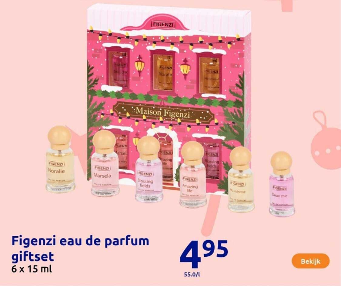 Figenzi eau de parfum giftset 6 x 15 ml