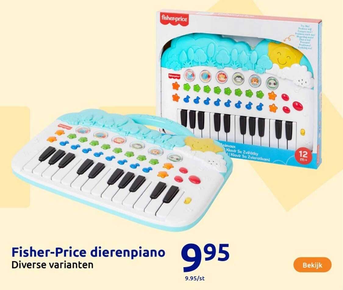 Fisher-Price dierenpiano