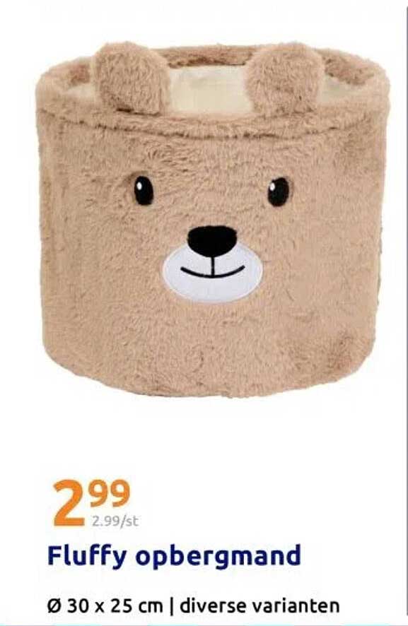 Fluffy opbergmand