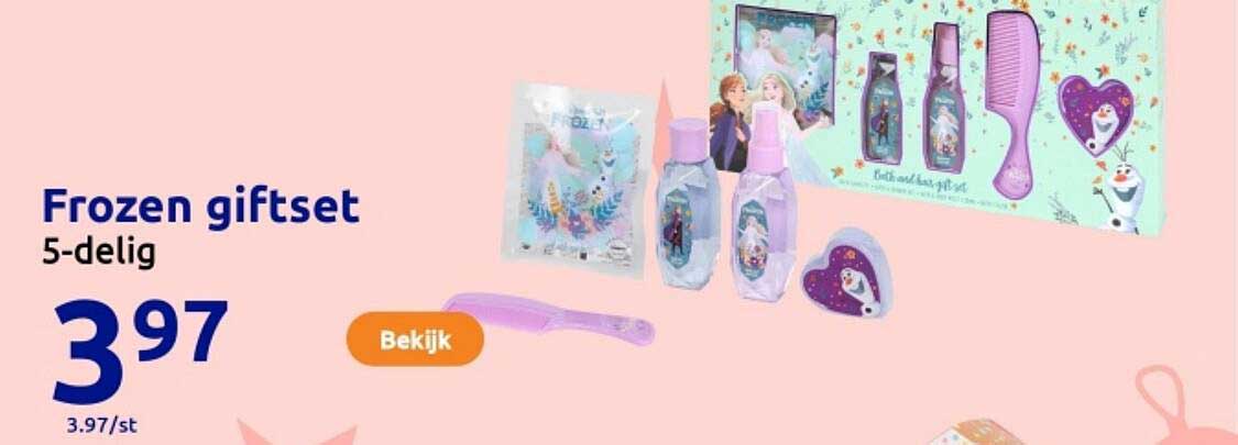 Frozen giftset 5-delig