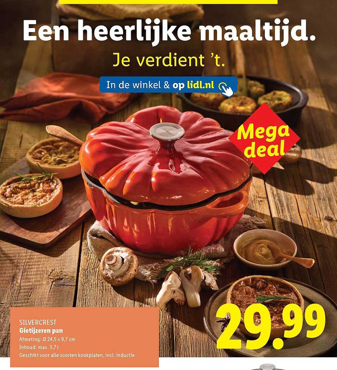 Gietijzeren pan