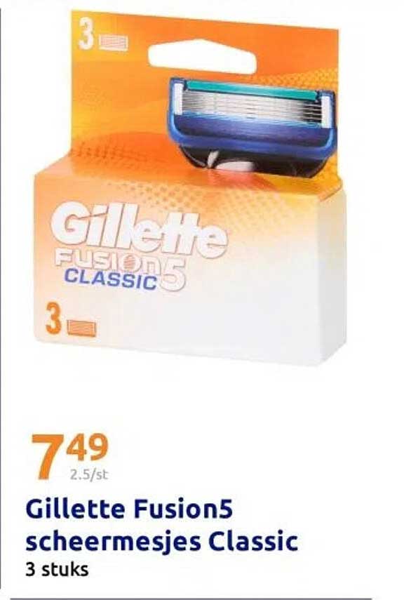 Gillette Fusion5 scheermesjes Classic