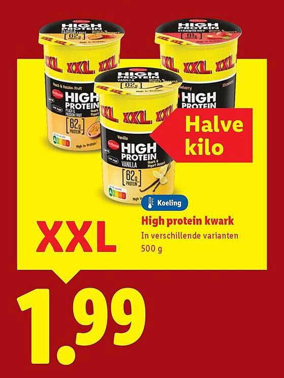 High protein kwark