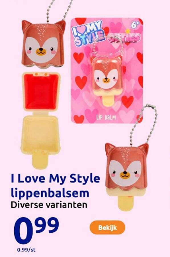 I Love My Style lippenbalsem
