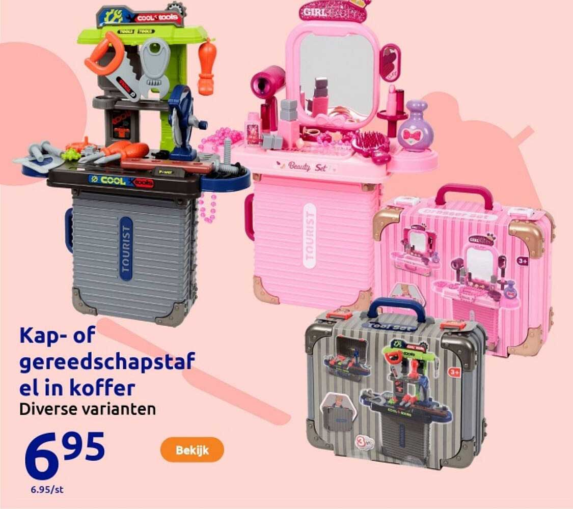Kap- of gereedschapsaftel in koffer