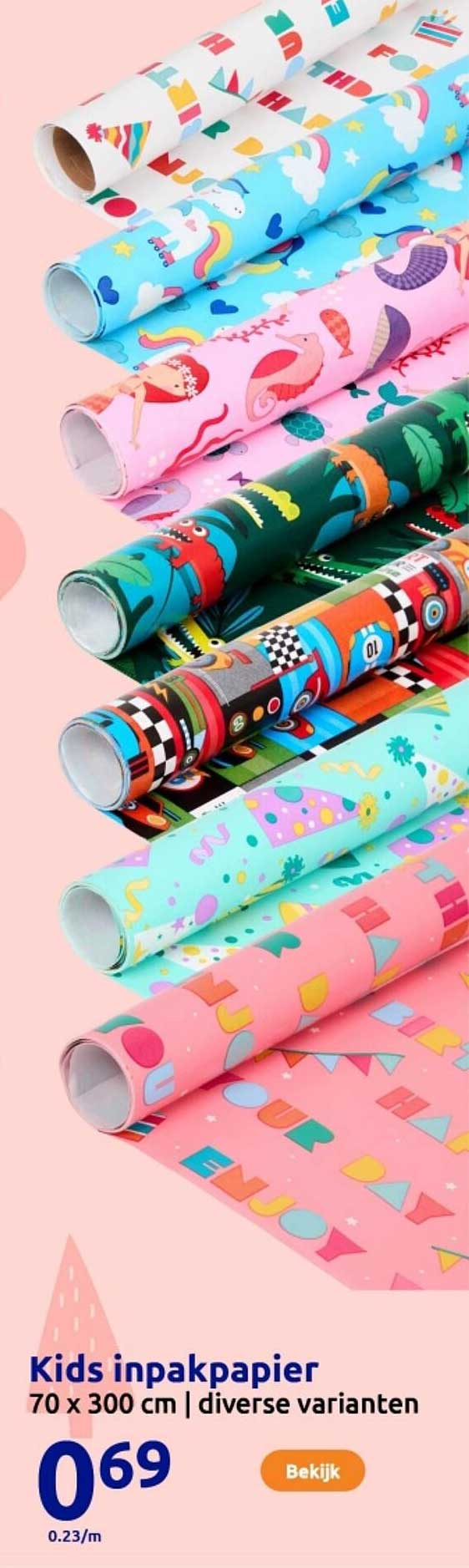 Kids inpakpapier