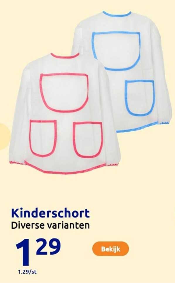 Kinderschort Diverse varianten