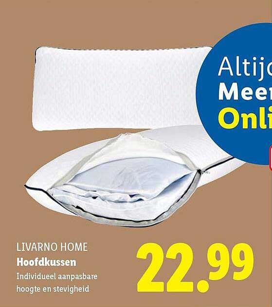 LIVARNO HOME Hoofdkussen