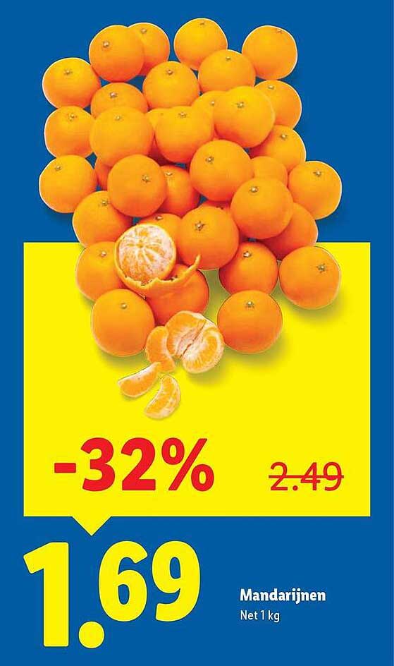 Mandarijnen Net 1 kg