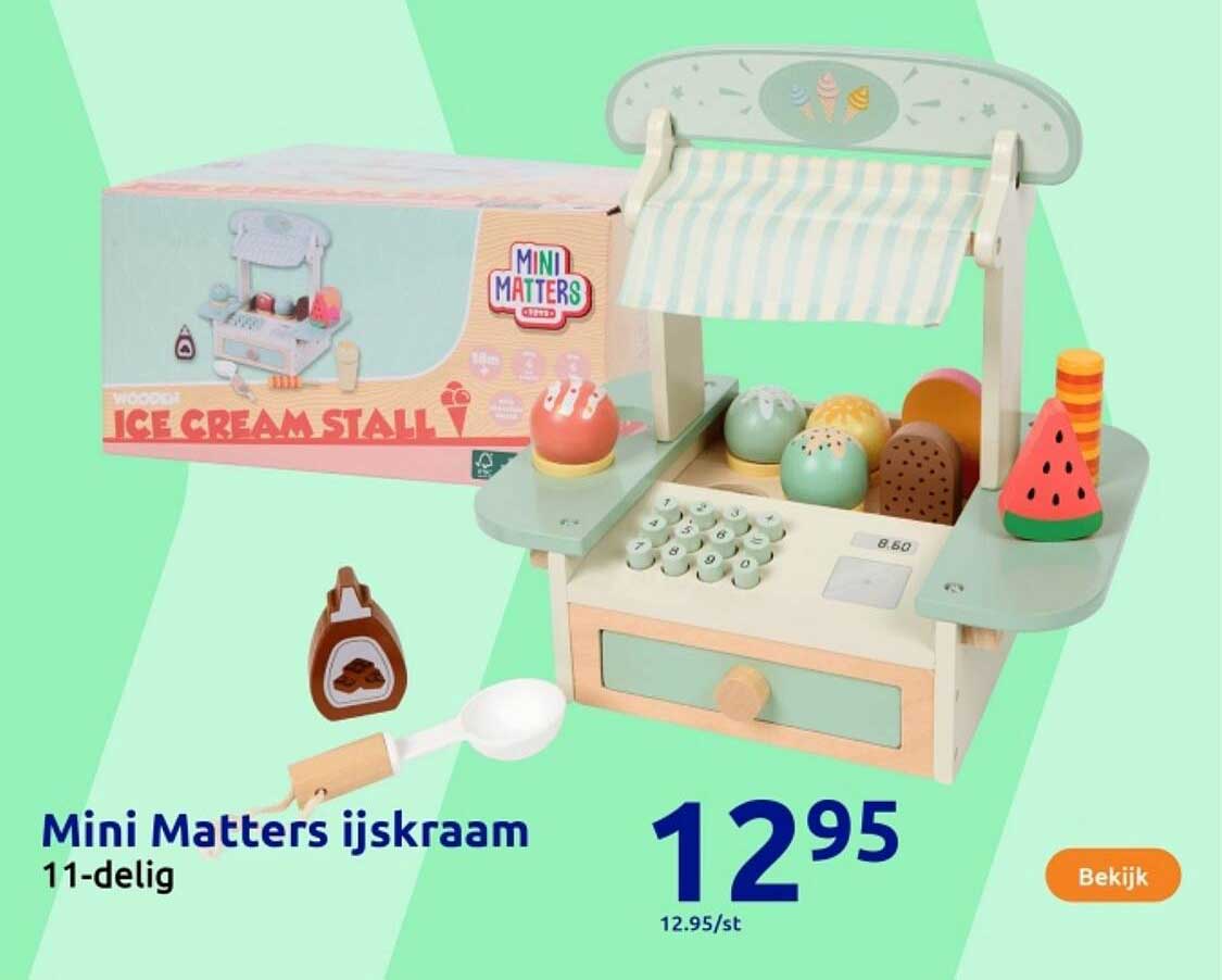 Mini Matters ijskraam 11-delig