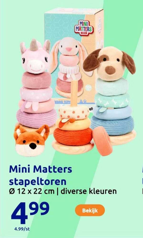 Mini Matters stapeltoren