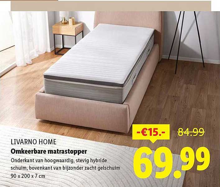 Omkeerbare matrasstopper