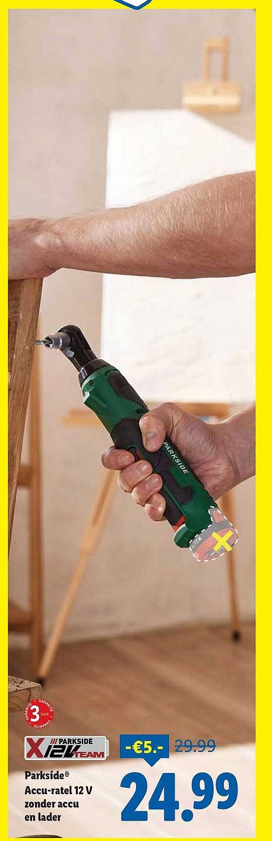 Parkside® Accu-ratel 12 V zonder accu en lader