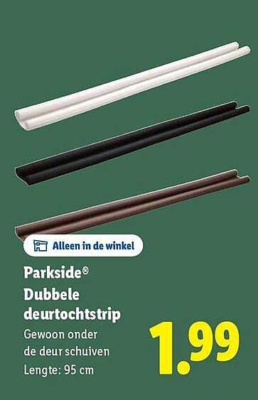 Parkside® Dubbele deurtochtstrip