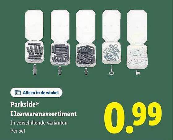 Parkside® IJzerwarenassortiment