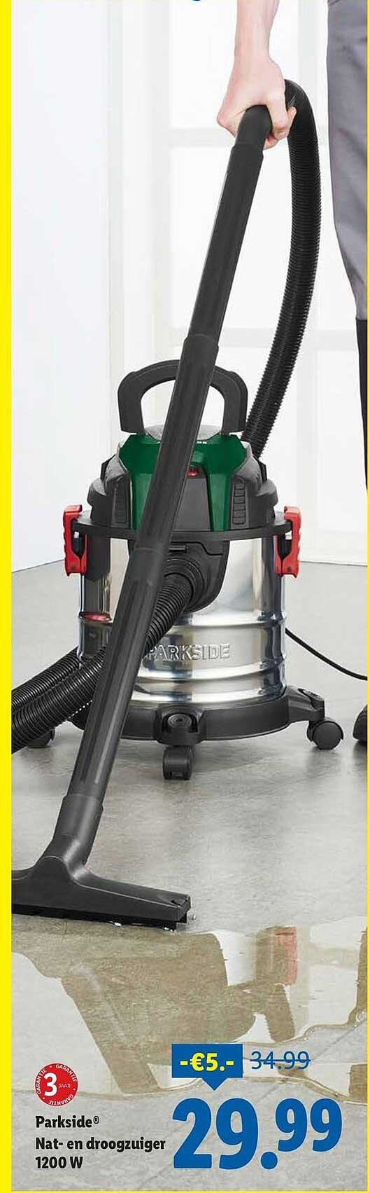 Parkside® Nat- en droogzuiger 1200 W