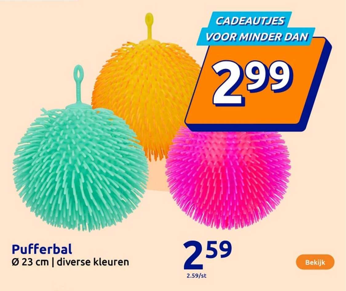 Pufferbal Ø 23 cm | diverse kleuren