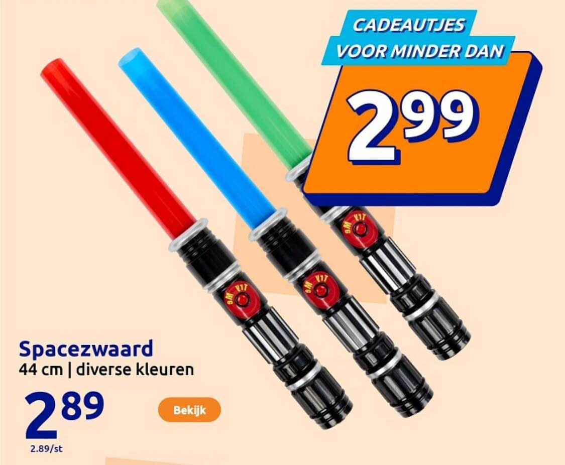 Spacezwaard 44 cm | diverse kleuren