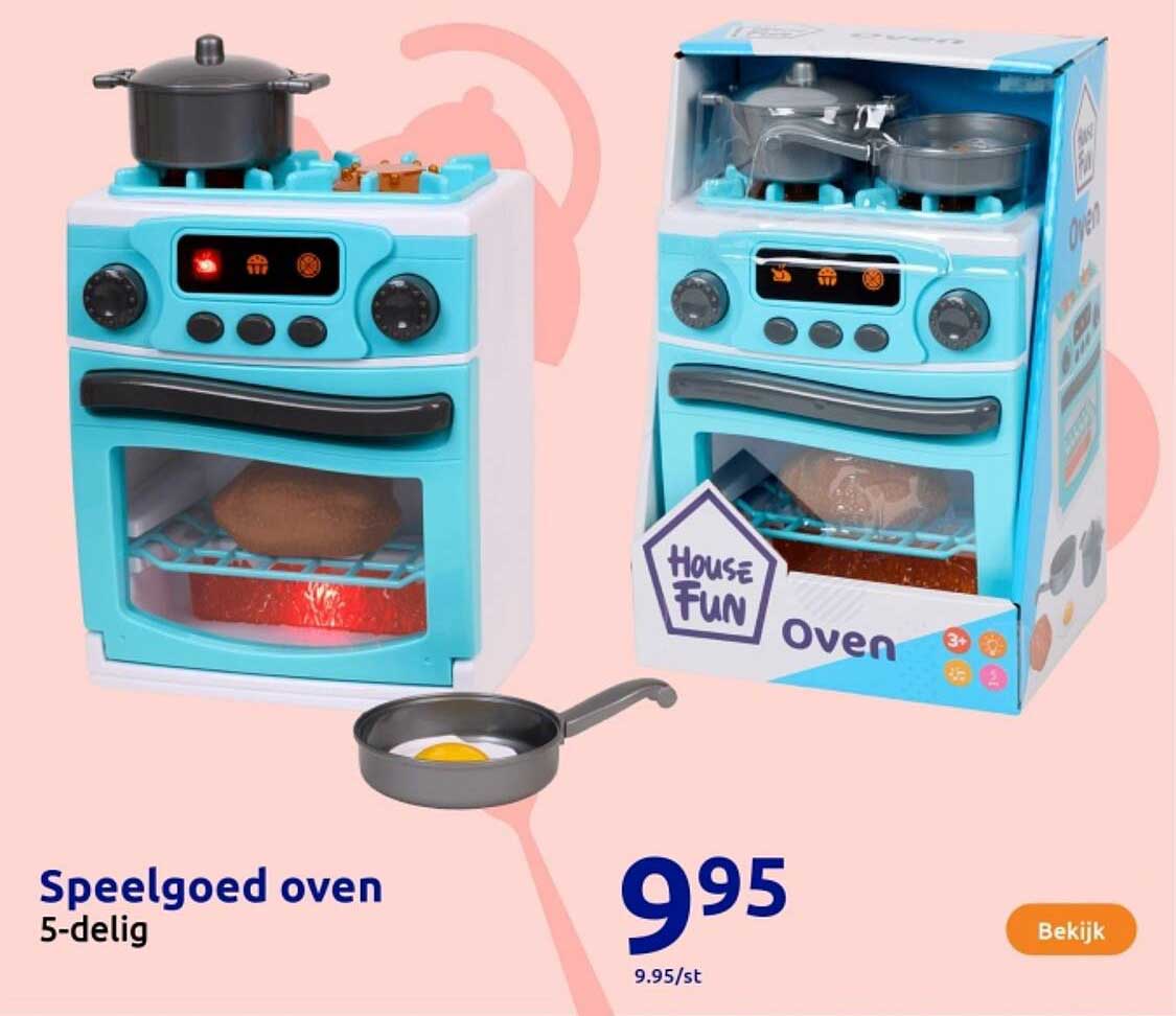 Speelgoed oven 5-delig