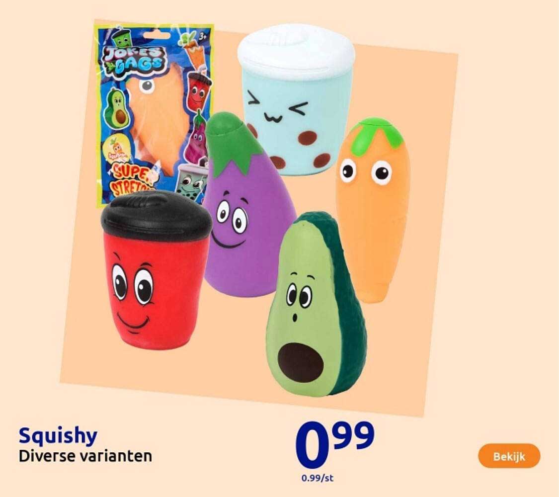 Squishy Diverse varianten