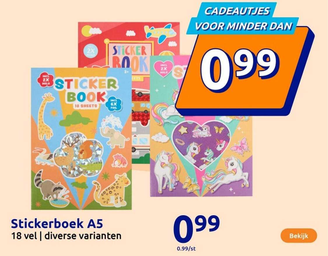 Stickerboek A5
