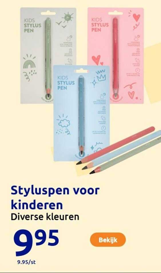 Styluspen voor kinderen
