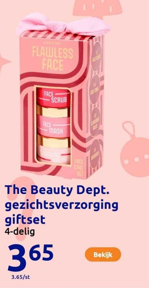 The Beauty Dept. gezichtsverzorging giftset