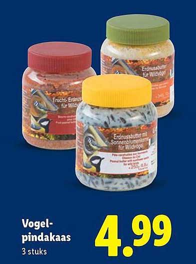 Vogel-pindakaas