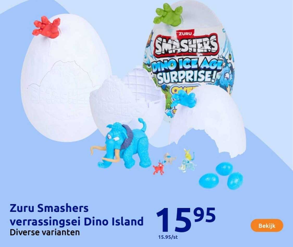 Zuru Smashers verrassingsei Dino Island