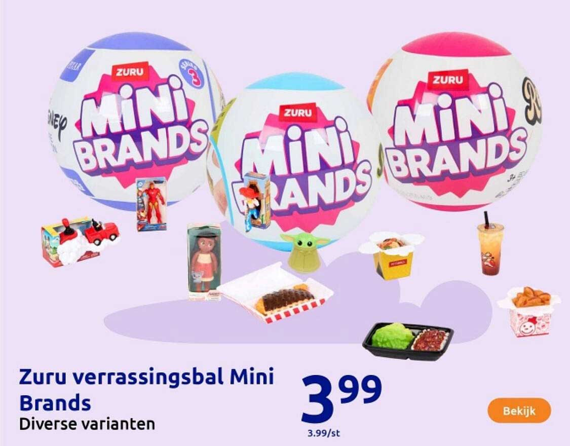 Zuru verrassingsbal Mini Brands