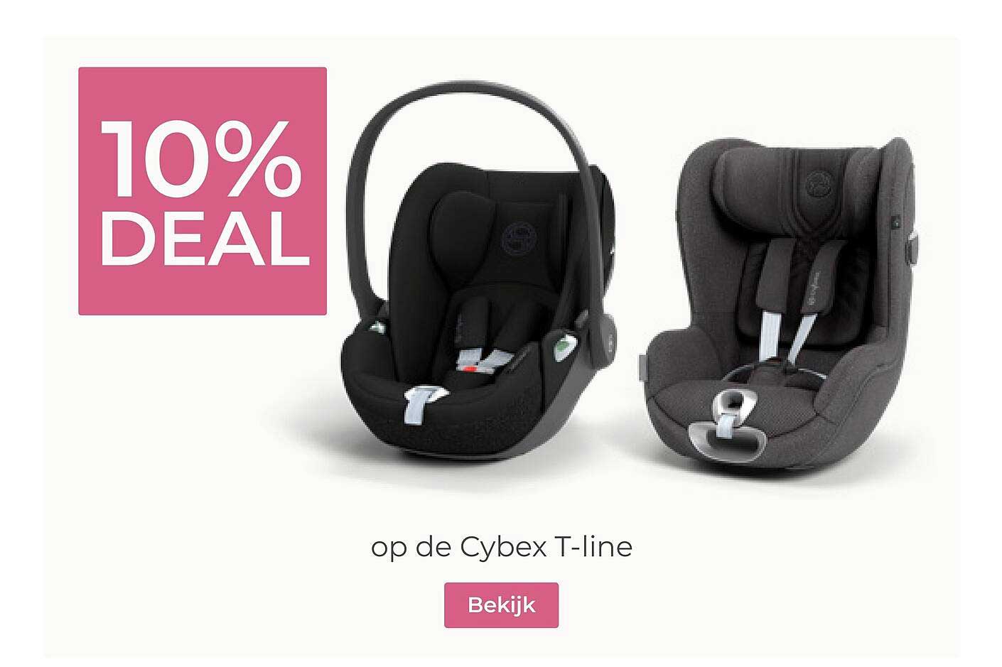 10% DEAL op de Cybex T-line